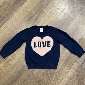 Carters Love Sweater